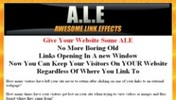 Thumbnail Website Awesome Link Effects