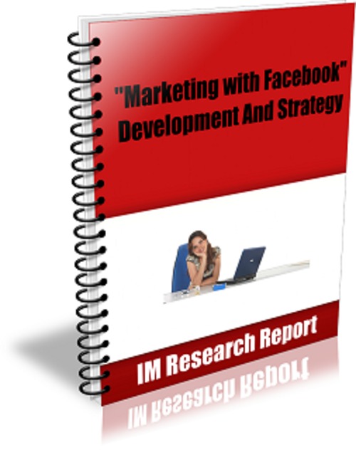 Product picture Marketing With Facebook - Development and Strategy